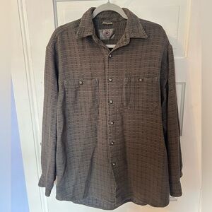 The Territory Ahead Mens LL Plaid Button Down Shirt Long Sleeve Cotton Casual